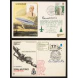 * Wallis (Barnes Neville, 1887-1979). A pair of First Day Covers Signed, 'Barnes Wallis',