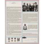 * RAF - Bomber Aircrew of World War II. Complete set of 26 individually signed printed profile cards