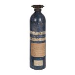 * Luftwaffe. An oxygen bottle from a Heinkel III shot down over Lincolnshire 1941