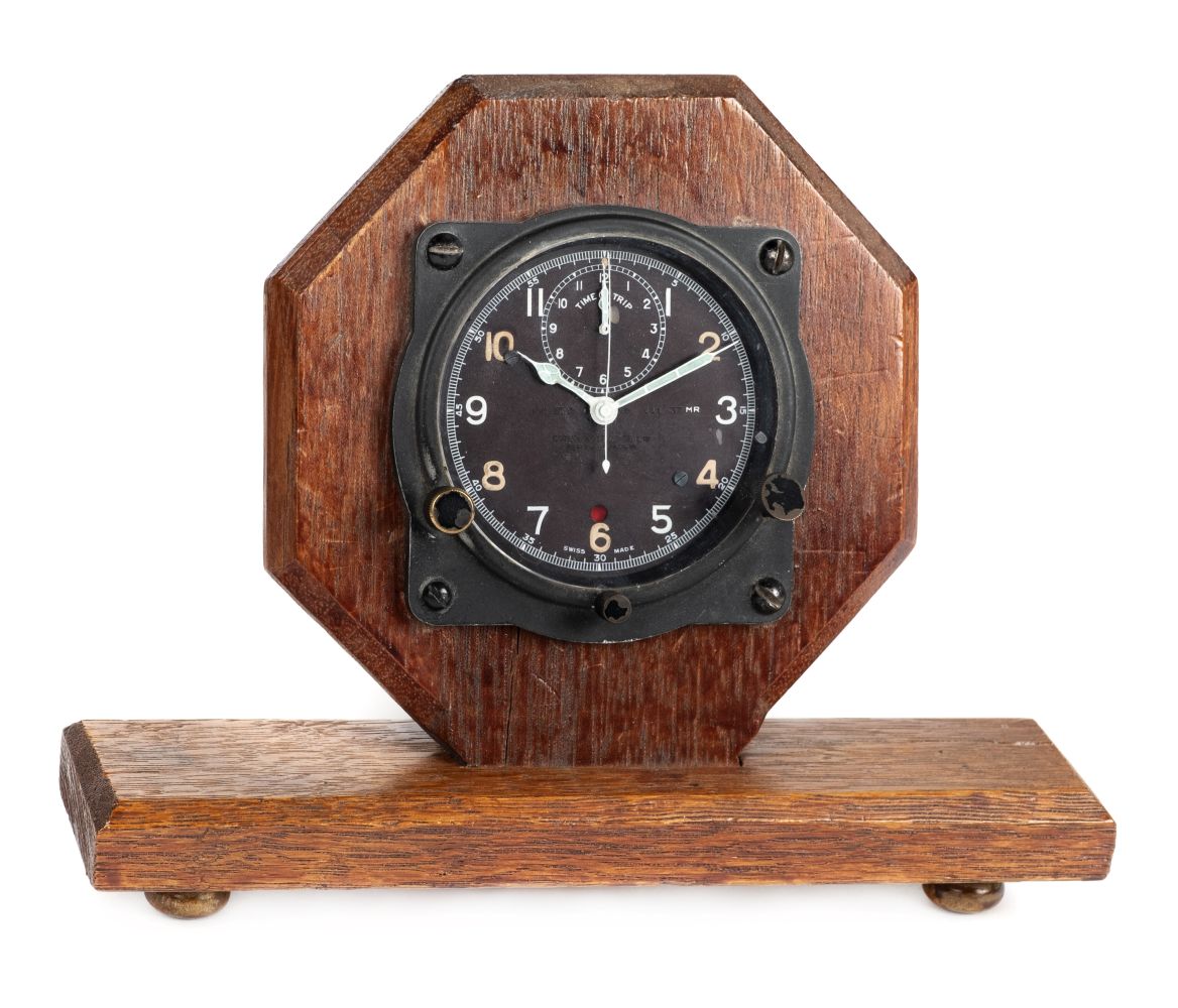 * Aircraft clock. WWII aircraft clock by Carley & Clemence Ltd