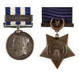 * Egypt Pair 1882-89 - Private E.W. Buckland, York & Lancs Regiment