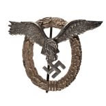 * Third Reich. A Luftwaffe Pilot & Observer badge