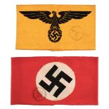 * Third Reich. Two WWII armbands