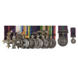 * Military Cross. A group to Major S.A.J. Grehan, Royal Artillery, OBE, MC