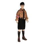 * Third Reich. An impressive Hitler Youth uniform with provenance