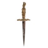 * Dagger. A Victorian ritual dagger