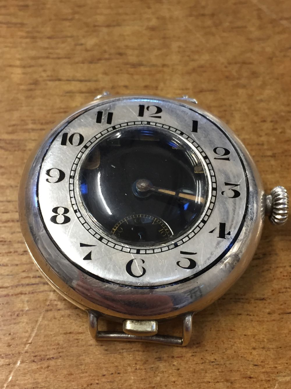 * Alcock & Brown. A wristwatch presented to Captain Alcock 17 July 1919 - Image 5 of 10