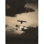 * Aviation postcards. A loose-leaf postcard album of approximately 86 postcards