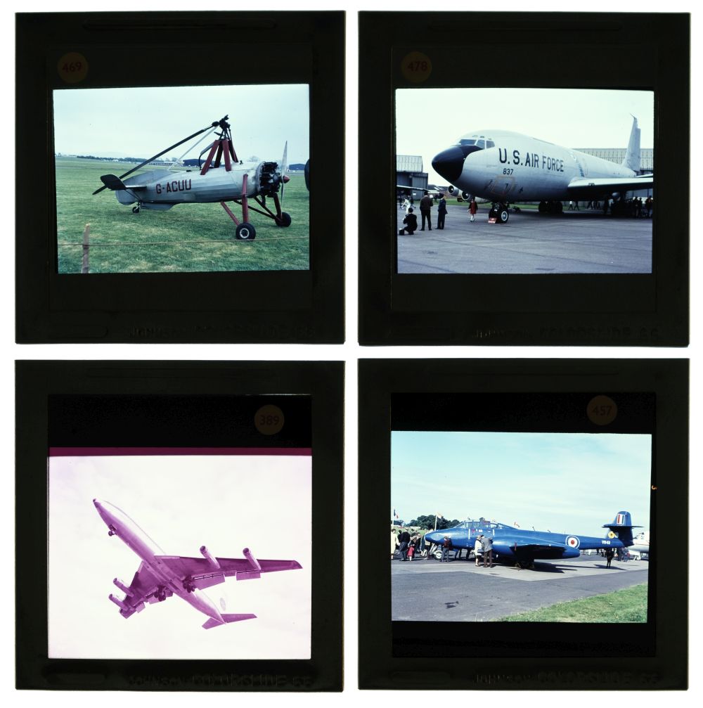 * Gibson (Michael L.). A large collection of aviation slides c.1950-70s