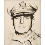 * Autographs. General Douglas MacArthur & Eddie Rickenbacker