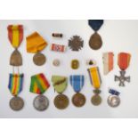 * Foreign Medals. A mixed collection including French, Belgium and Dutch