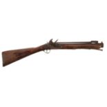 * Blunderbuss. An early 19th century flintlock blunderbuss