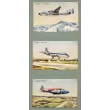 * Aviation Postcards. A superb personal aircraft postcard collection