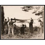 * Aviation Photographs. Approximately 90 French Flying Boat photographs