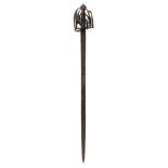 * Sword. A 17th century Scottish Basket hilted backsword