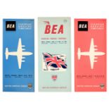 * Timetables. A collection of BEA timetables c.1946-65