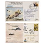 * First Day Covers. An extensive collection of signed aviation FDCs