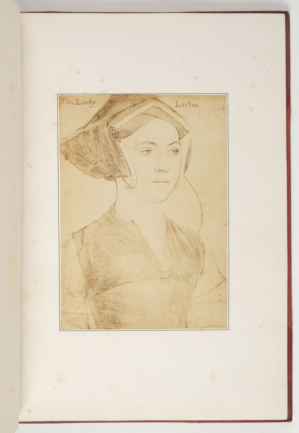 Fenton (Roger, 1819-1869). Album of 37 mounted albumen prints of portrait drawings, c. late 1850s - Image 5 of 39