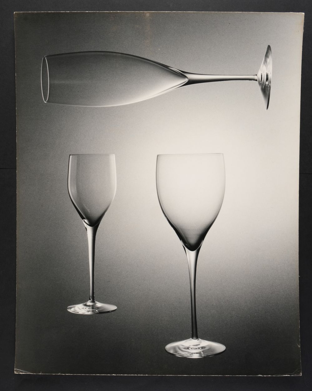* Glassware & Cutlery. A portfolio of 14 large gelatin silver print photographs, 1960s - Image 13 of 15