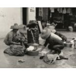 * Hong Kong. Women washing laundry, by Herbert Pollak, gelatin silver print, 1970