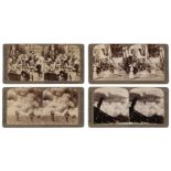 * Japan. A group of 81 gelatin silver print stereoviews by Underwood & Underwood