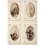 * Royal Navy. An album containing 64 cartes de visite and 18 cabinet cards