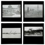* Egypt & Greece. A group of approximately 85 diapositive magic lantern slides, c. 1920s