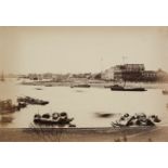 * Thomson (John, 1837-1921). View of the Bund, Shanghai, [China], 1869, albumen print