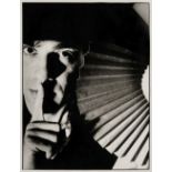 * Jarman (Derek, 1942-1994). Portrait by Alastair Phain (1961-), 1985, vintage bromide print