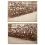 * Military Cabinet Cards. Album containing 17 military cabinet cards & 10 further photos, c.
