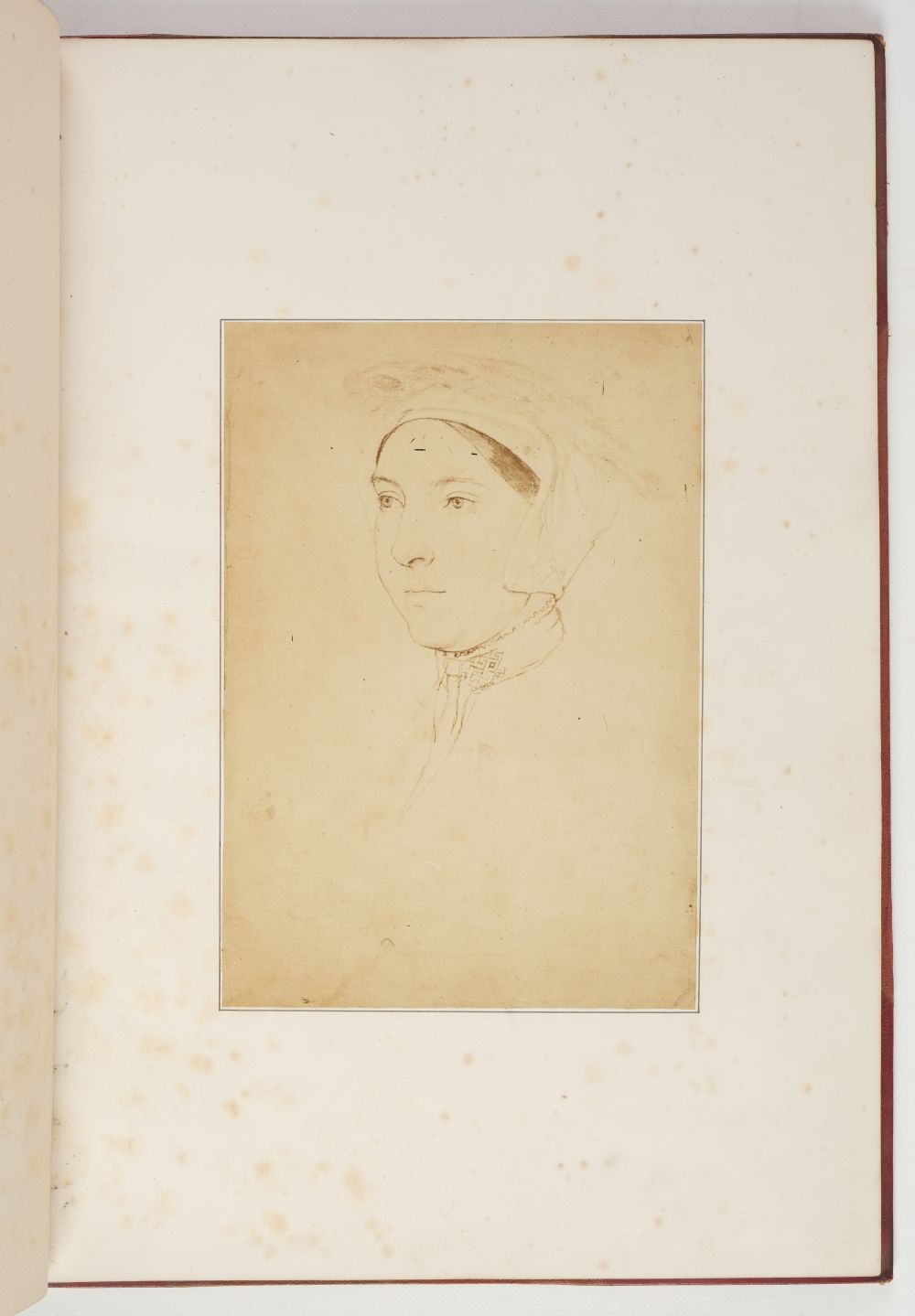 Fenton (Roger, 1819-1869). Album of 37 mounted albumen prints of portrait drawings, c. late 1850s - Image 3 of 39