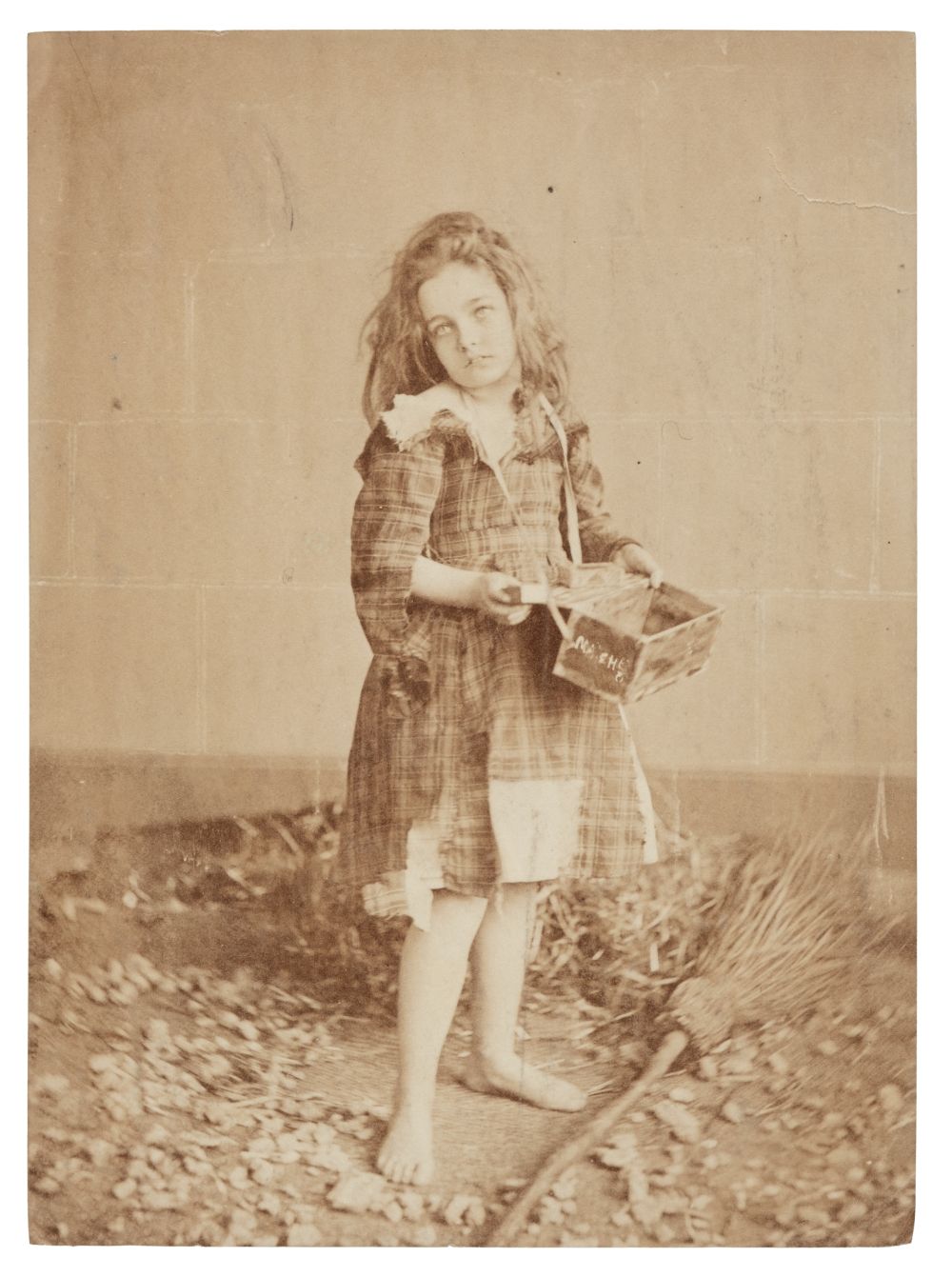 * Rejlander (Oscar Gustave, style of). Little matchgirl, c. 1860, albumen print