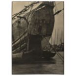 * China. Shanghai junk [by Arthur de Carvalho], bromoil gelatin silver print, 1935