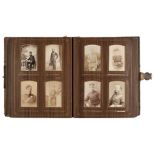 * 200 Military Officers. An album of approx. 70 cartes de visite & 20 cabinet cards, c. 1860-1900