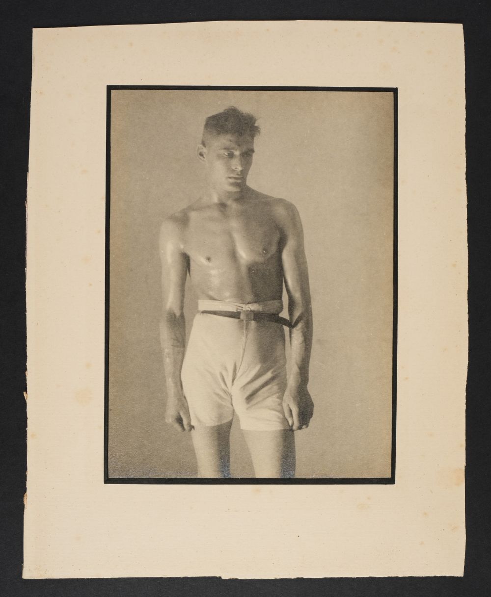 * Glover (Montague Charles, 1898-1983). A group of 7 studies of a male model in studio, c. 1930-35 - Image 3 of 10