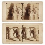 * Egypt. A group of 70 albumen print stereoviews of Egypt by Francis Frith, c. 1860s