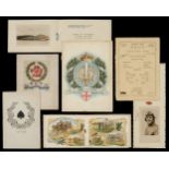 * Military Greetings Cards. A collection of approximately 60 military greetings cards