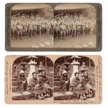 * Japan. A group of 26 stereoviews of Japanese scenes, late 19th and early 20th century