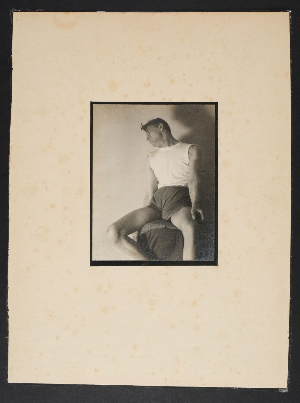 * Glover (Montague Charles, 1898-1983). A group of 7 studies of a male model in studio, c. 1930-35 - Image 10 of 10