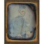 * Ninth-plate daguerreotype of a sergeant of the 29th (Worcs) Regiment of Foot, c.1855
