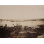 * Cuba. A group of 19 albumen prints, c.1890, mostly of Havana and environs