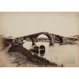 * Attrib. to Charles Leander Weed (1824-1903). Bridge at Wang-Do [China], c. 1867, albumen print