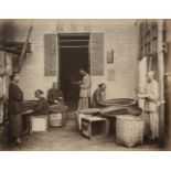 * Thomson (John, 1837-1921). Canton Tea Hong, albumen print, c. 1869