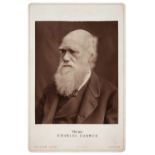 * Darwin (Charles, 1809-1882). Portrait [by Lock & Whitfield], 1877, printed 1880s, Woodburytype