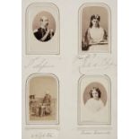 * Angerstein Family. A cartes-de-visite album relating to the Angerstein family, c. 1860s/1880s