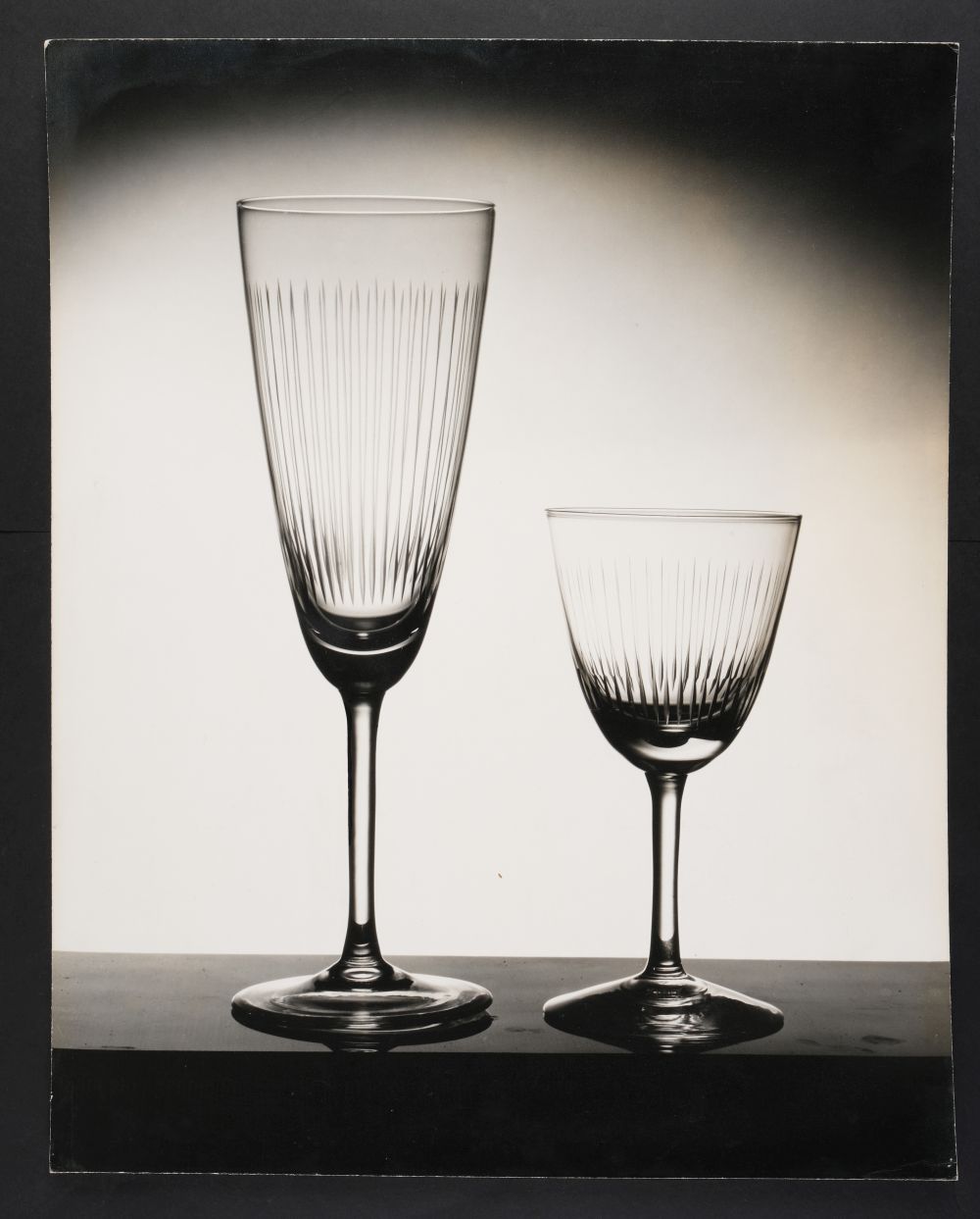 * Glassware & Cutlery. A portfolio of 14 large gelatin silver print photographs, 1960s - Image 7 of 15