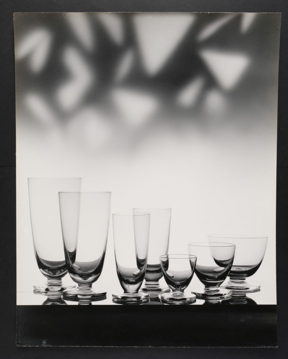 * Glassware & Cutlery. A portfolio of 14 large gelatin silver print photographs, 1960s - Image 11 of 15