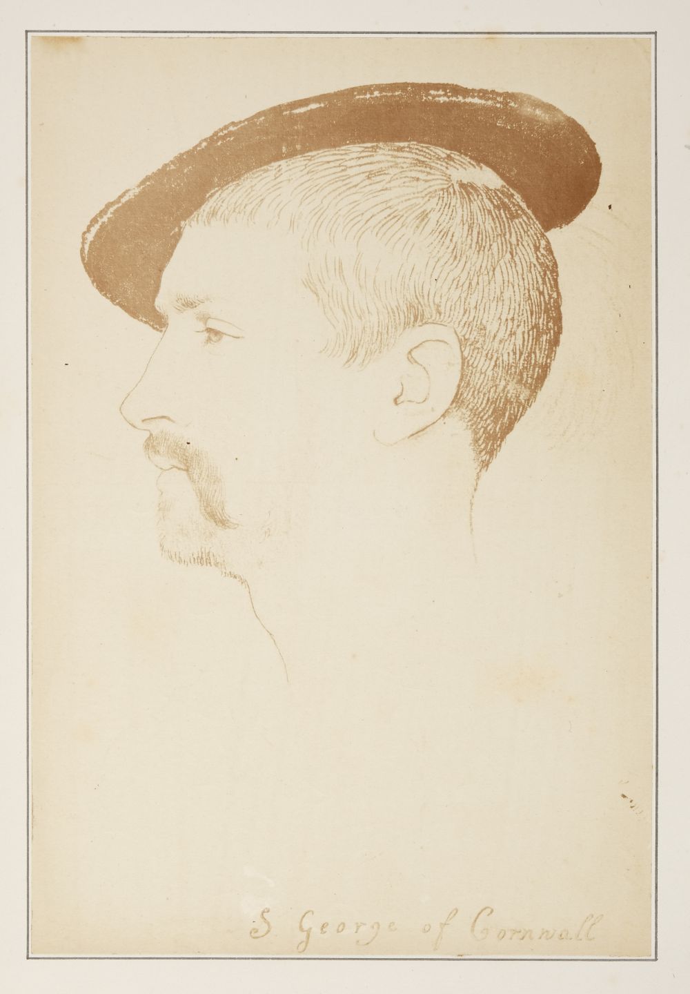 Fenton (Roger, 1819-1869). Album of 37 mounted albumen prints of portrait drawings, c. late 1850s - Image 31 of 39