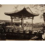 * Thomson (John, 1837-1921). A Tea Garden, Canton, c. 1869, albumen print