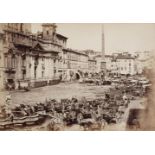 * Italy. An album of architectural views, ruined buildings and interiors, c. 1870s